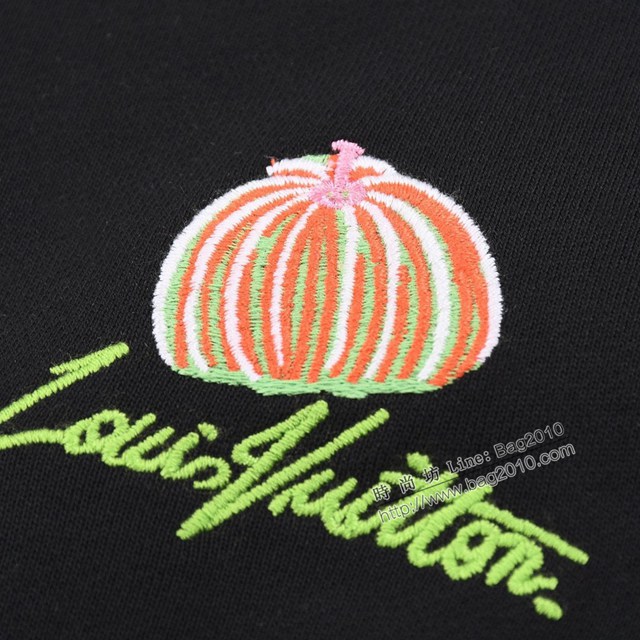 Louisvuitton路易威登Lv專門店2023FW新款刺繡印花圓領衛衣 男女同款 tzy3171